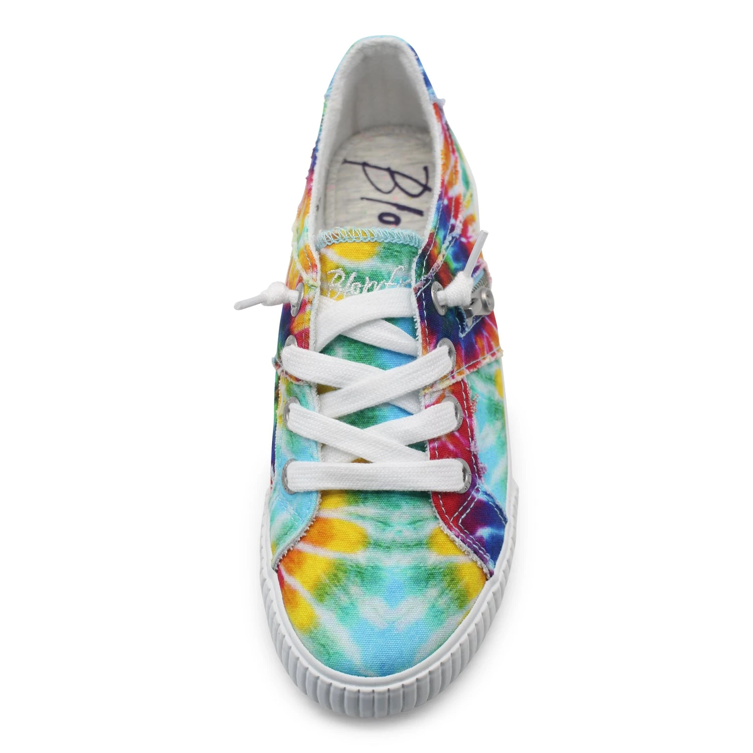 'Blowfish Malibu' Women's Fruit Slip On - Rainbow Tiedye 2 'Blowfish Malibu' Women's Fruit Slip On - Rainbow Tiedye - Image 2