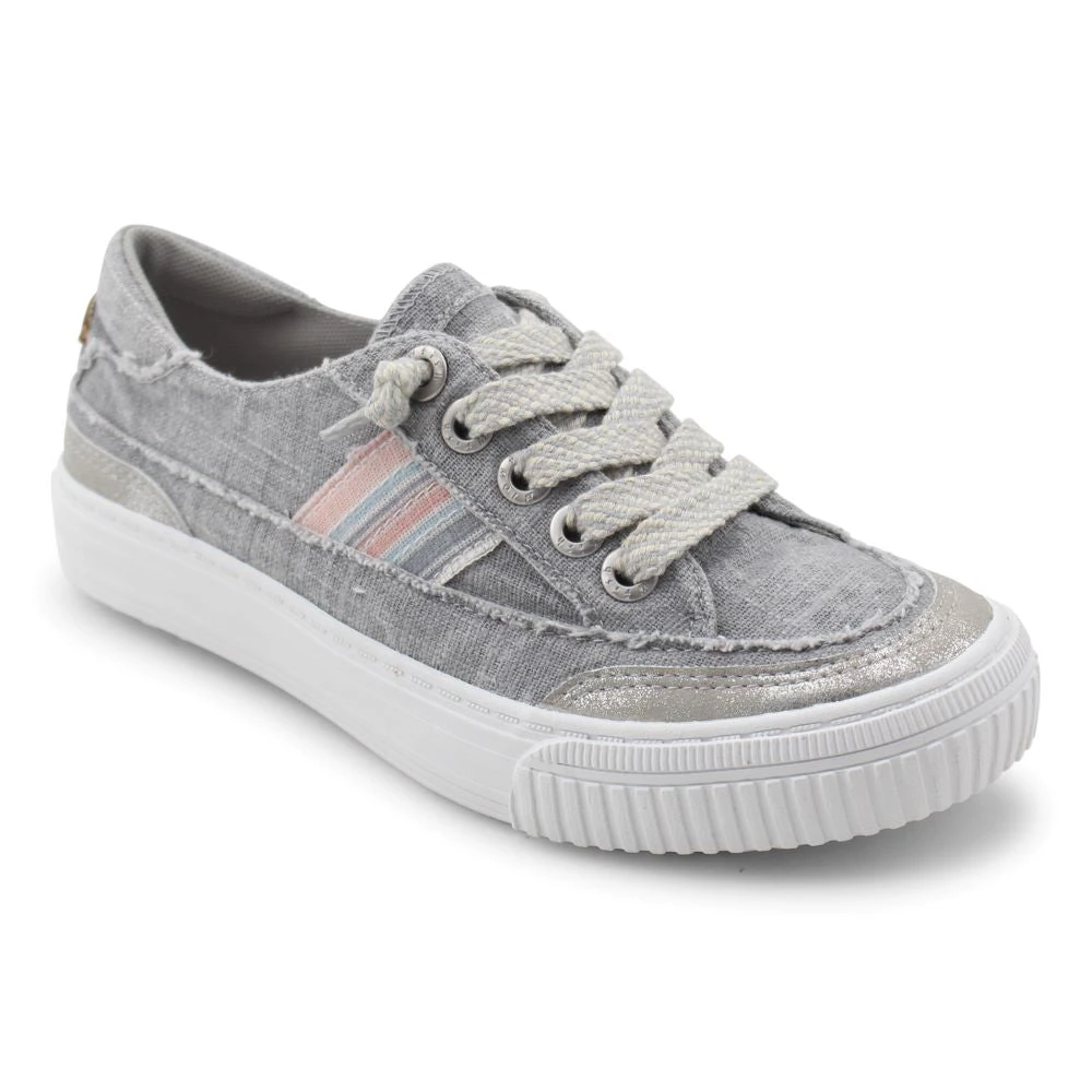 'Blowfish Malibu' Women's Alex Slip On - Fog Grey Colorwashed Cozumel / Dark Silver Orbit / Natural Bungalow 1 'Blowfish Malibu' Women's Alex Slip On - Fog Grey Colorwashed Cozumel / Dark Silver Orbit / Natural Bungalow